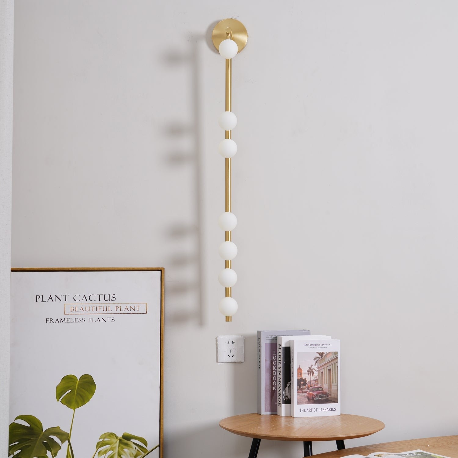 Bravelle Glass Drop Wall Lamp