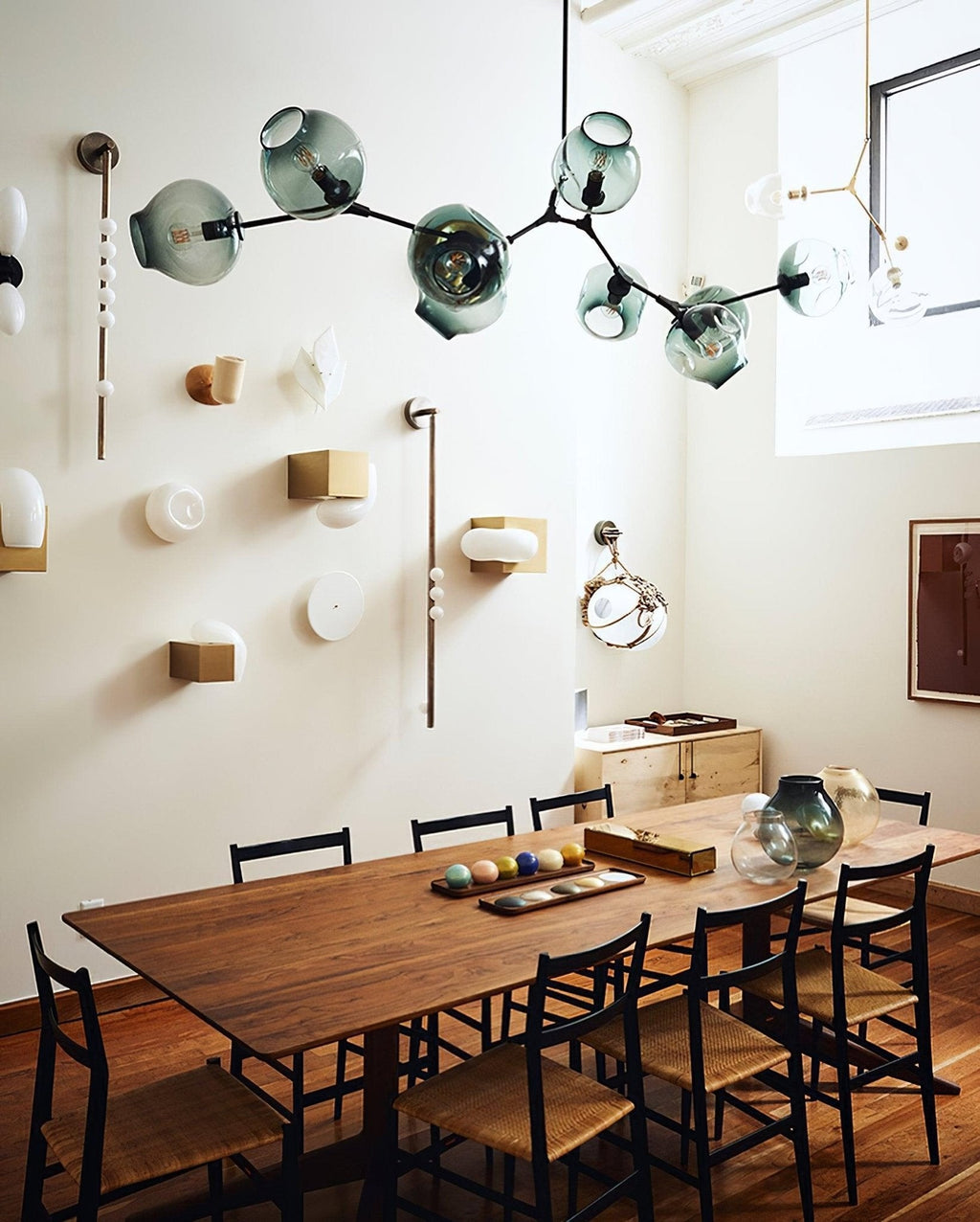 Bravelle Glass Drop Wall Lamp