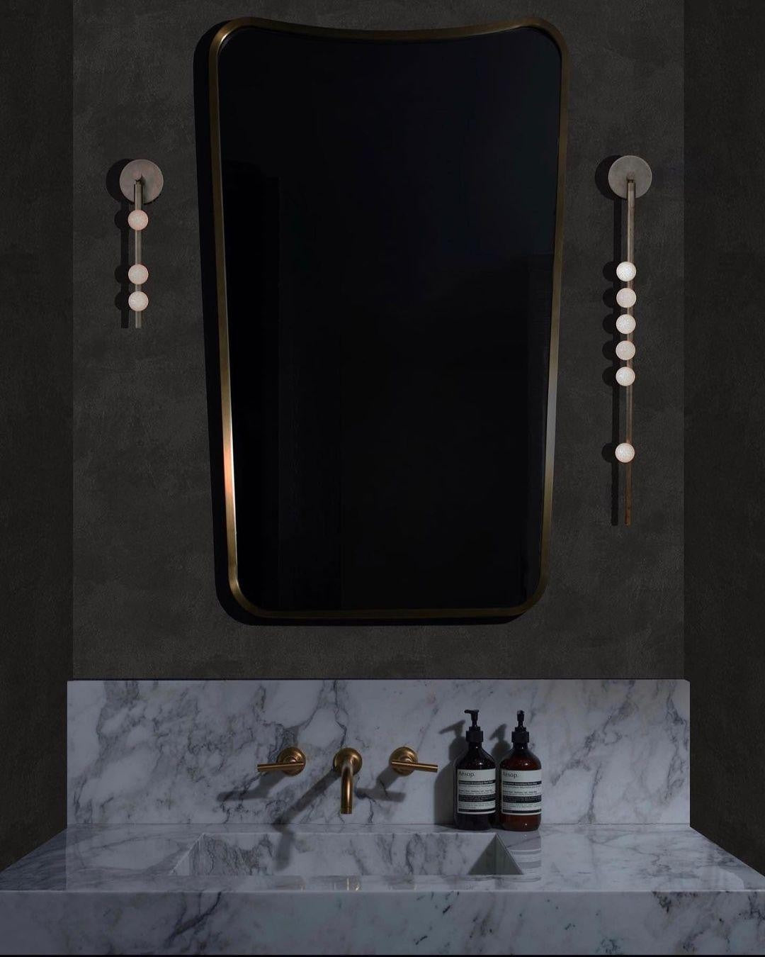 Bravelle Glass Drop Wall Lamp