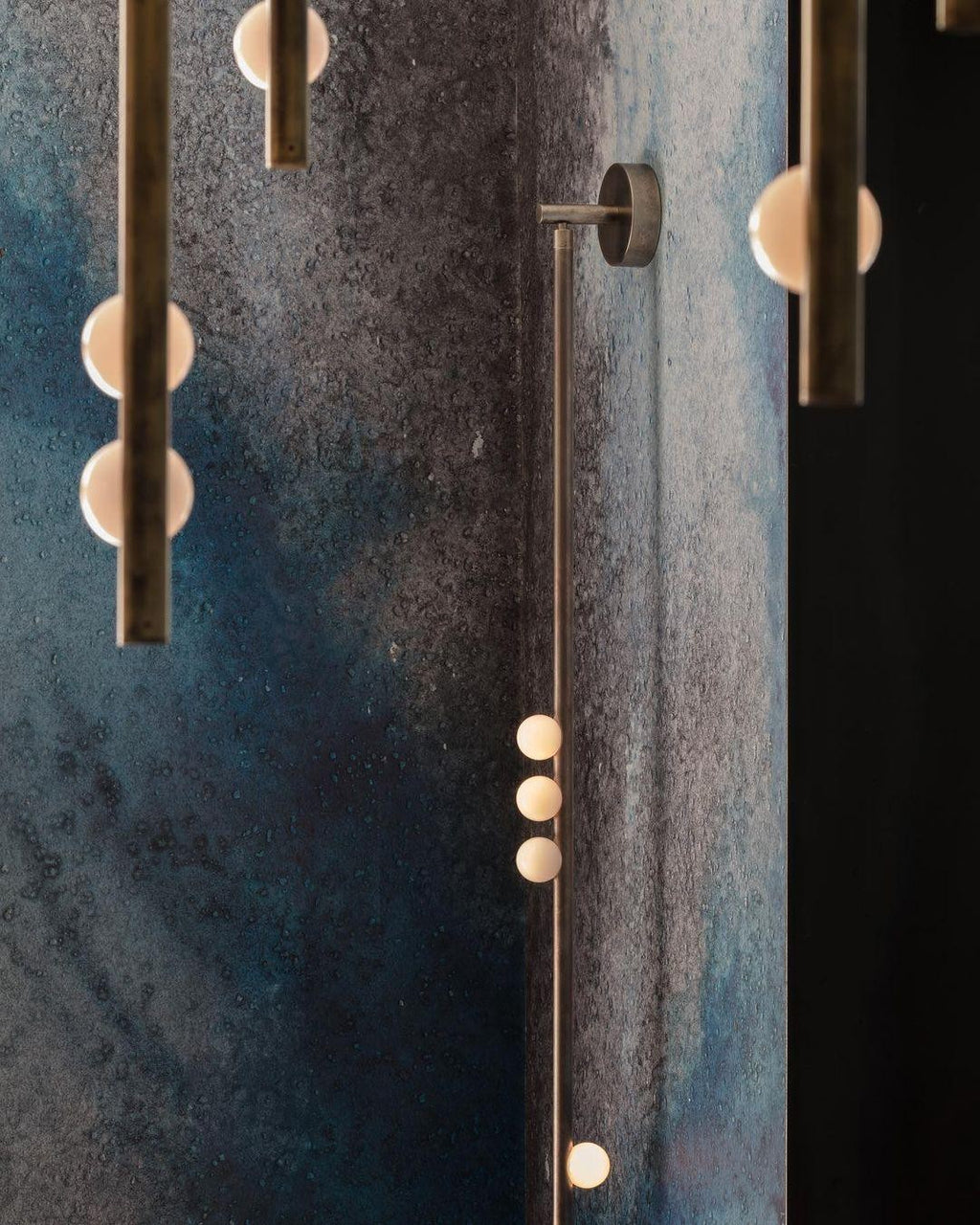 Bravelle Glass Drop Wall Lamp