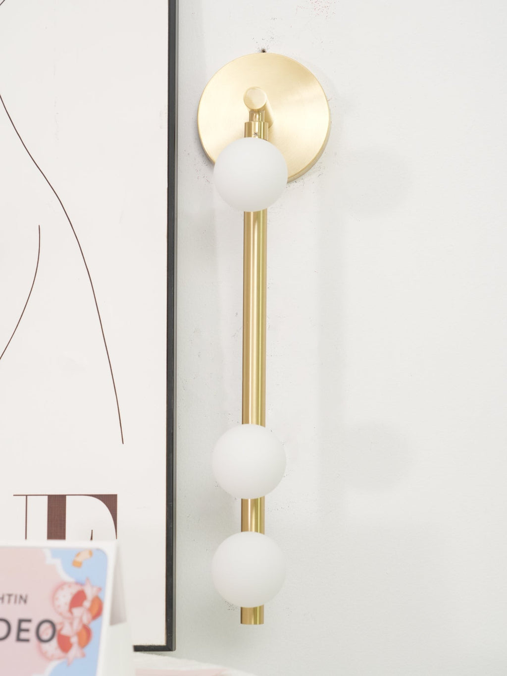 Bravelle Glass Drop Wall Lamp