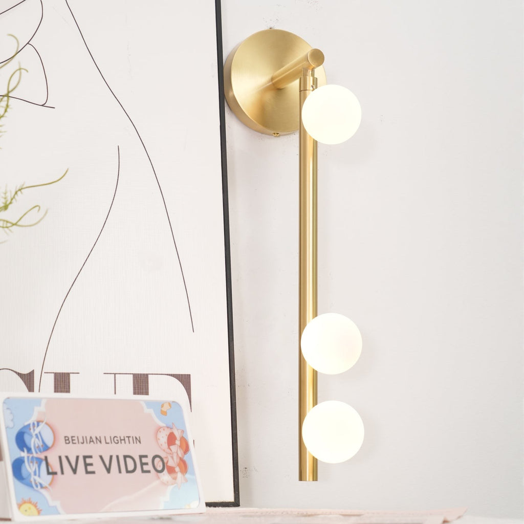 Bravelle Glass Drop Wall Lamp