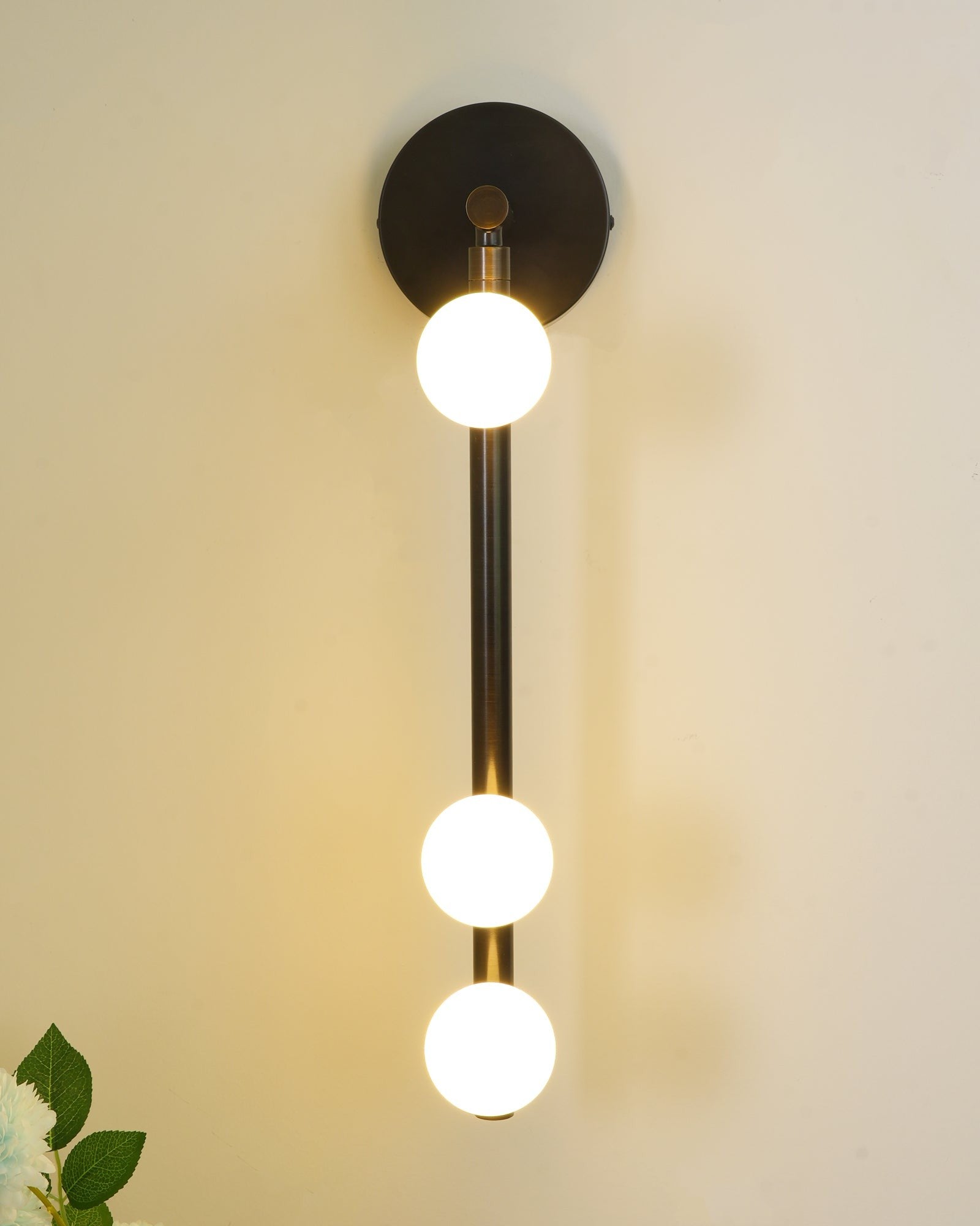 Bravelle Glass Drop Wall Lamp