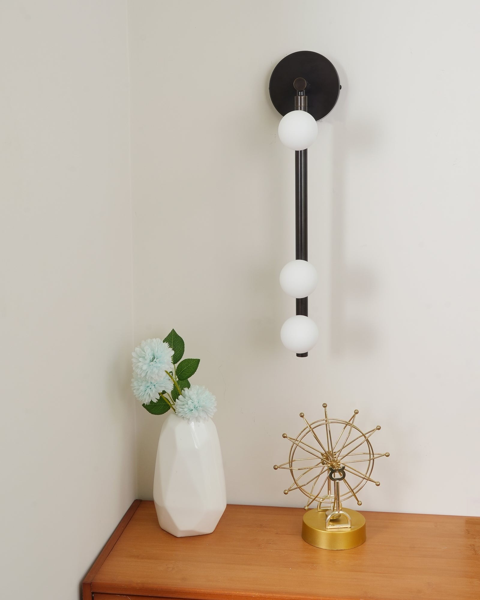 Bravelle Glass Drop Wall Lamp