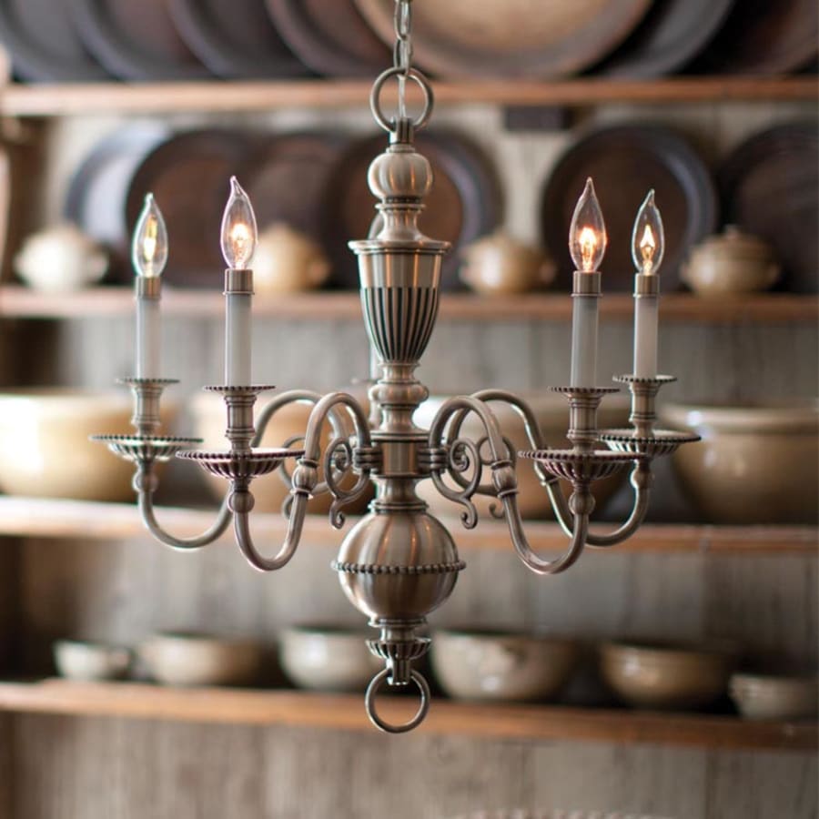 Hinkley Lighting Cambridge 5 Light 25.25" Wide 1 Tier Candle Style Chandelier