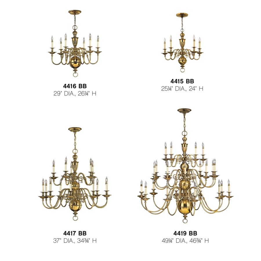 Hinkley Lighting Cambridge 5 Light 25.25" Wide 1 Tier Candle Style Chandelier