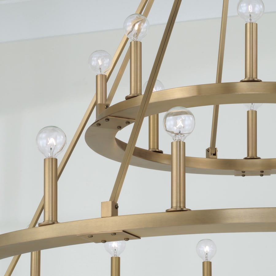 Capital Lighting Pearson 24 Light 48" Wide Taper Candle Style Chandelier