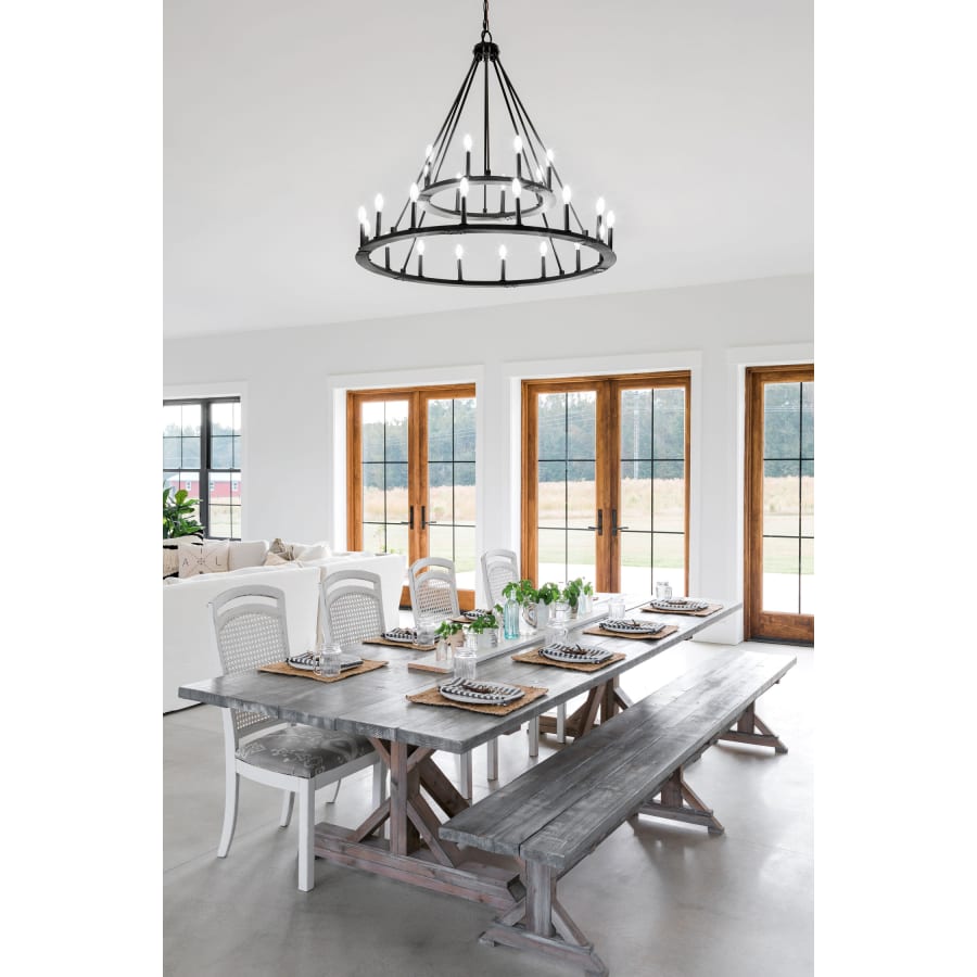 Capital Lighting Pearson 24 Light 48" Wide Taper Candle Style Chandelier