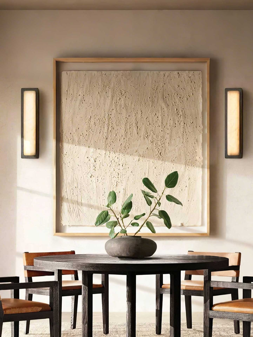 Cavoya Alabaster Column Wall Sconce