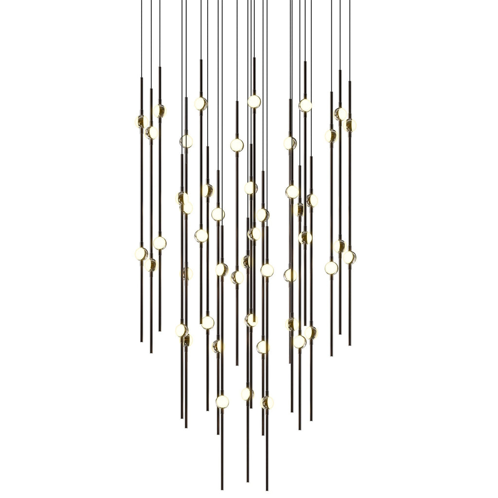 Celestial Orbit Multi-Light LED Chandelier