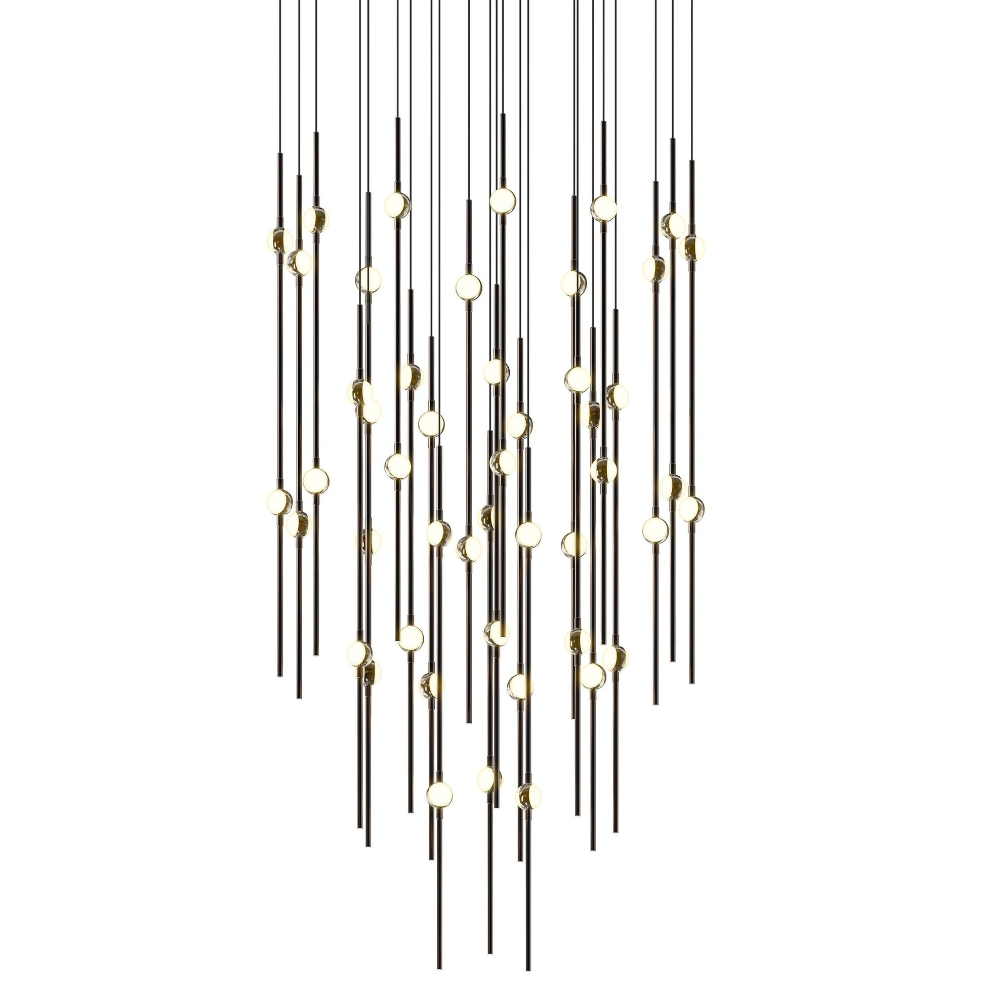 Celestial Orbit Multi-Light LED Chandelier