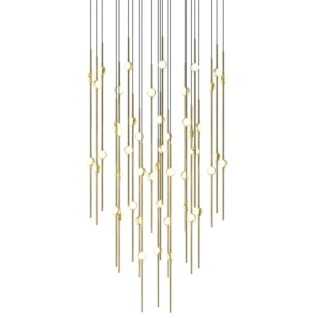 Celestial Orbit Multi-Light LED Chandelier