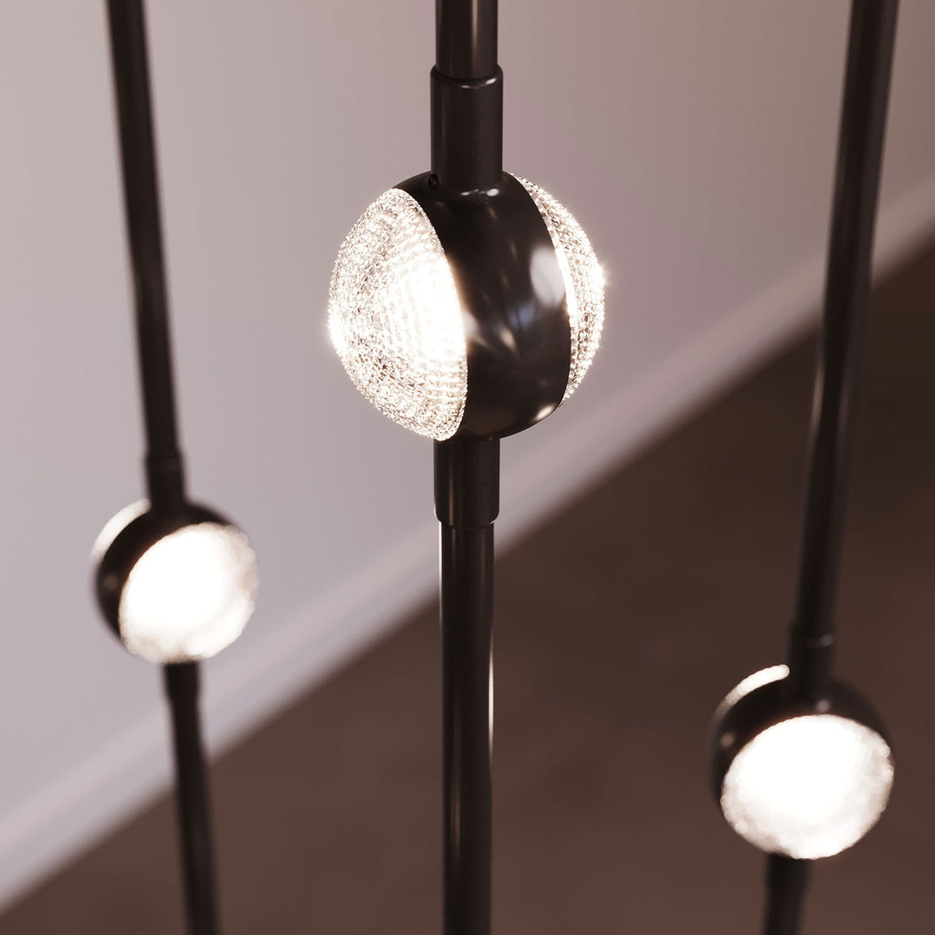 Celestial Orbit Multi-Light LED Chandelier