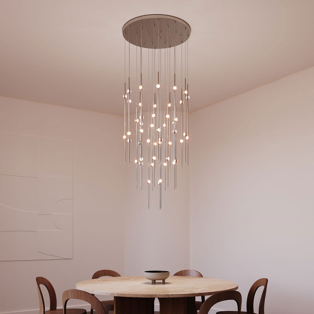 Celestial Orbit Multi-Light LED Chandelier