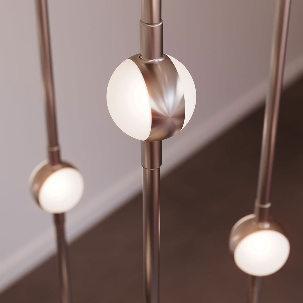 Celestial Orbit Multi-Light LED Chandelier