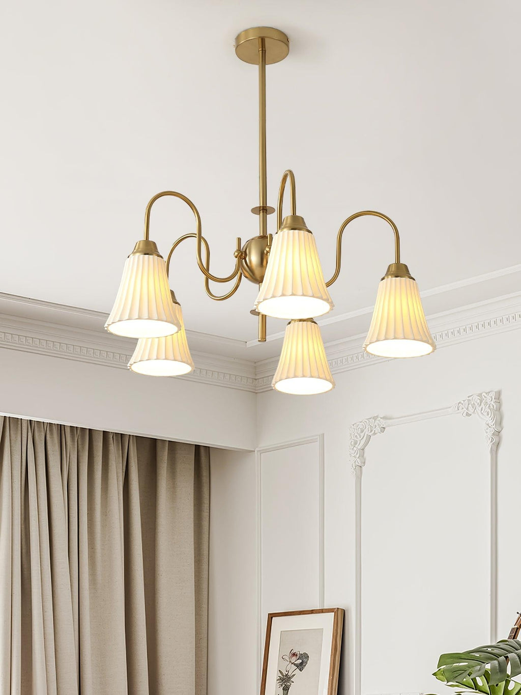 Celina Ceramic Chandelier