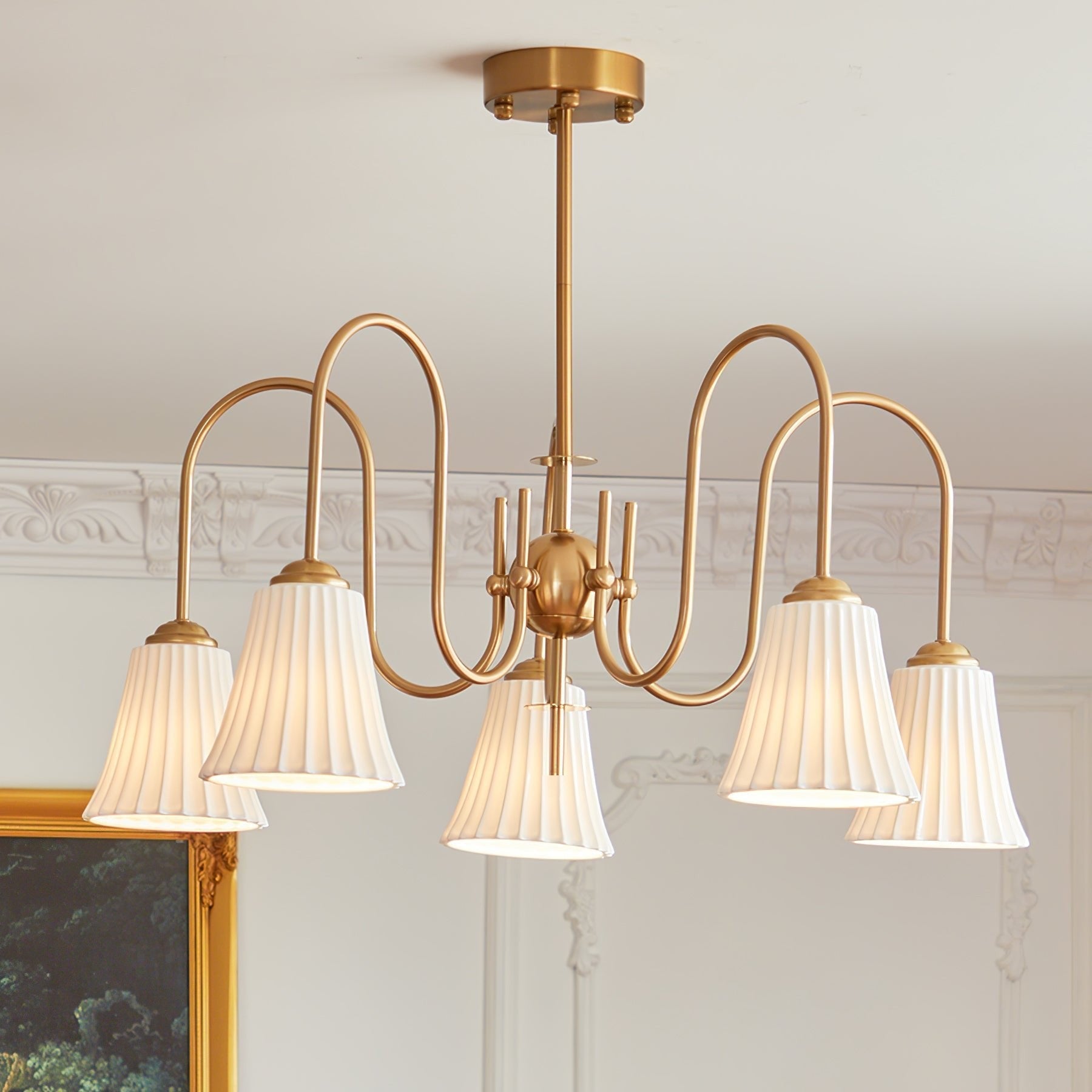 Celina Ceramic Chandelier