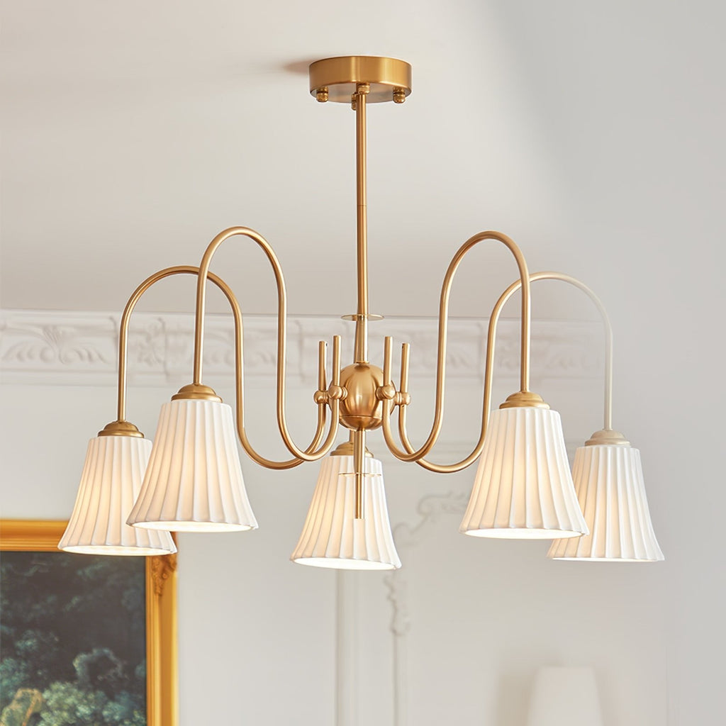Celina Ceramic Chandelier