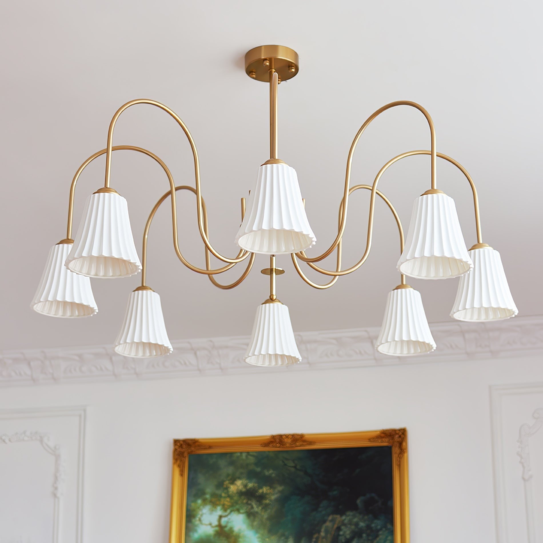 Celina Ceramic Chandelier