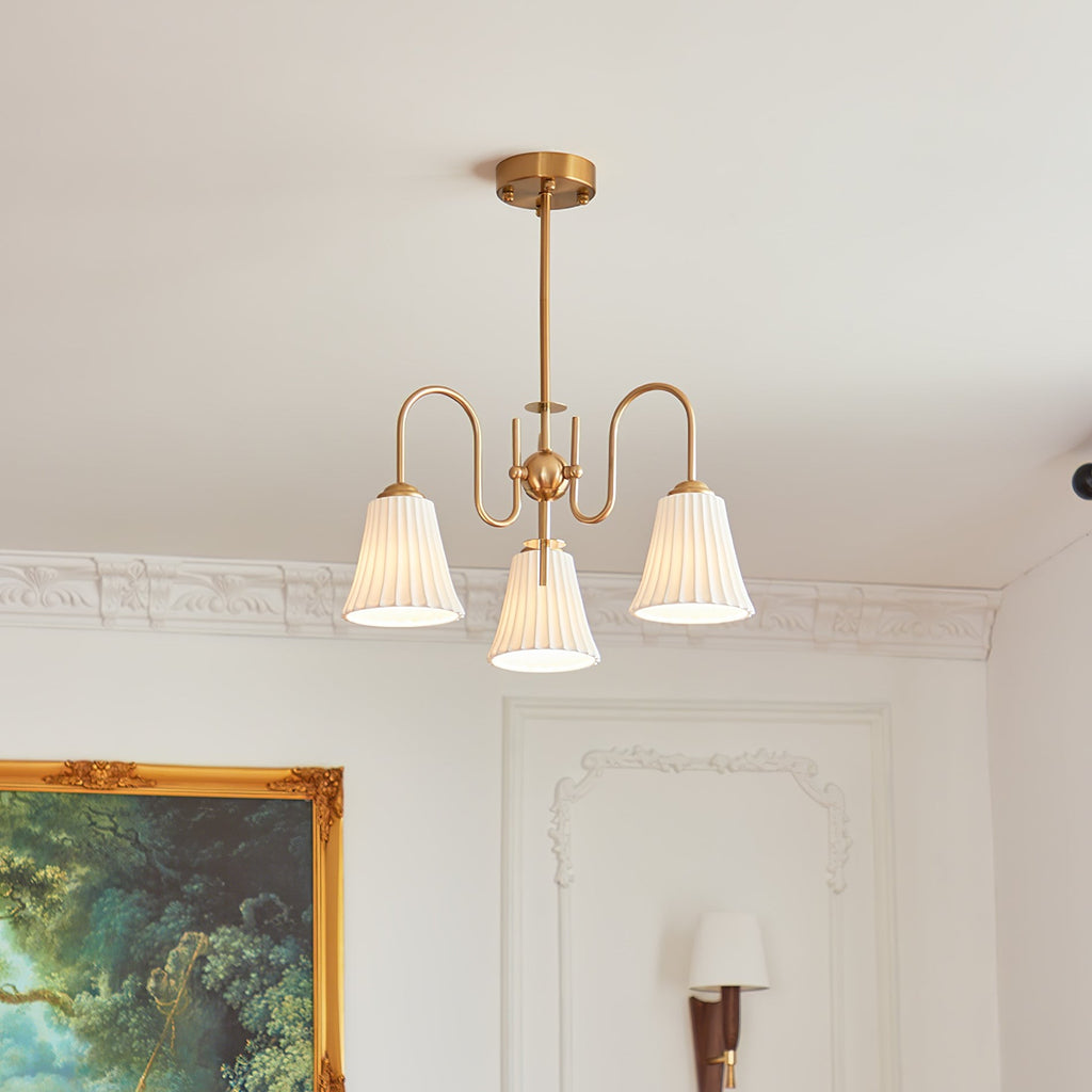 Celina Ceramic Chandelier