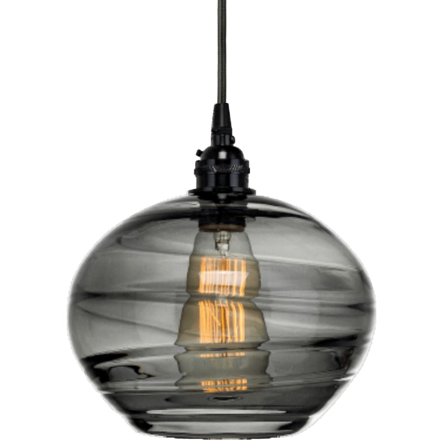 Hammerton Studio Coppa 22" Wide Artisan Crafted Optic Glass 5 Light Pendant