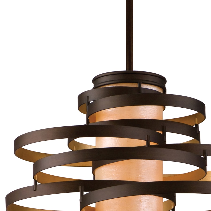 Corbett Lighting Vertigo 4 Light 30" Wide Chandelier with Fabric Shade