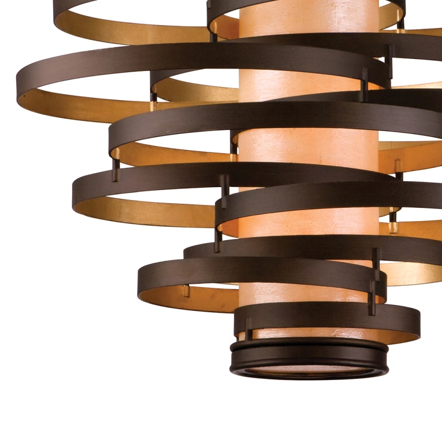 Corbett Lighting Vertigo 4 Light 30" Wide Chandelier with Fabric Shade