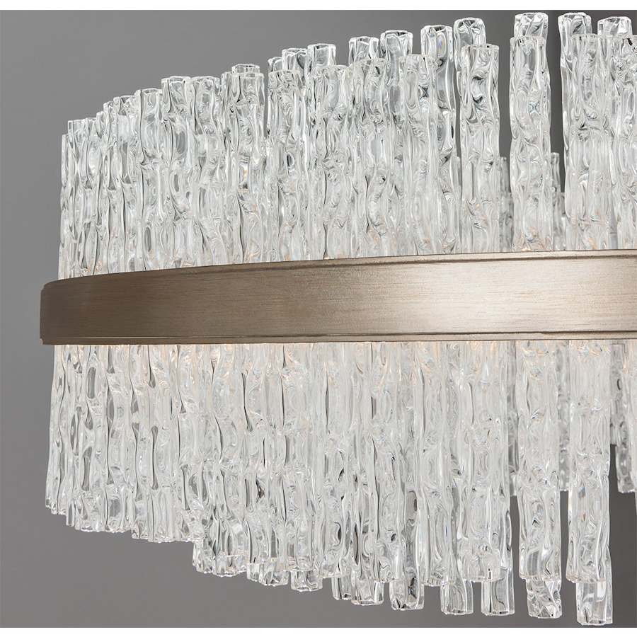 Corbett Lighting Chime 6 Light 27" Chandelier with Hand-Crafted Iron