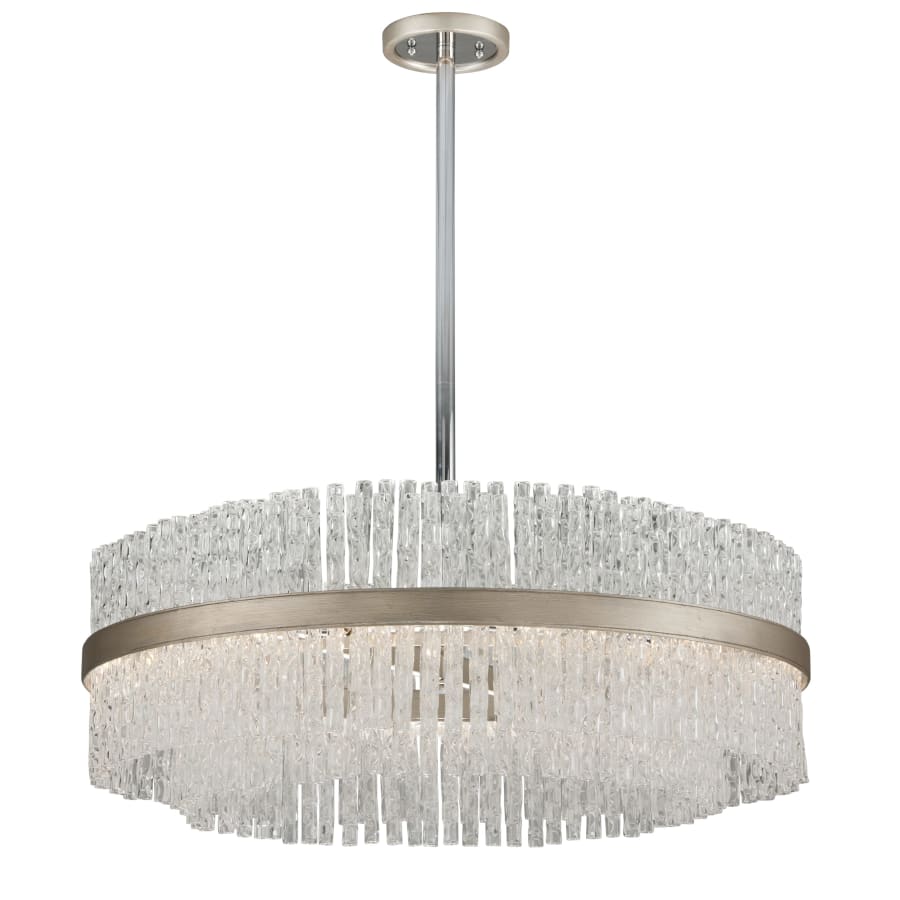 Corbett Lighting Chime 8 Light 36" Chandelier with Hand-Crafted Iron