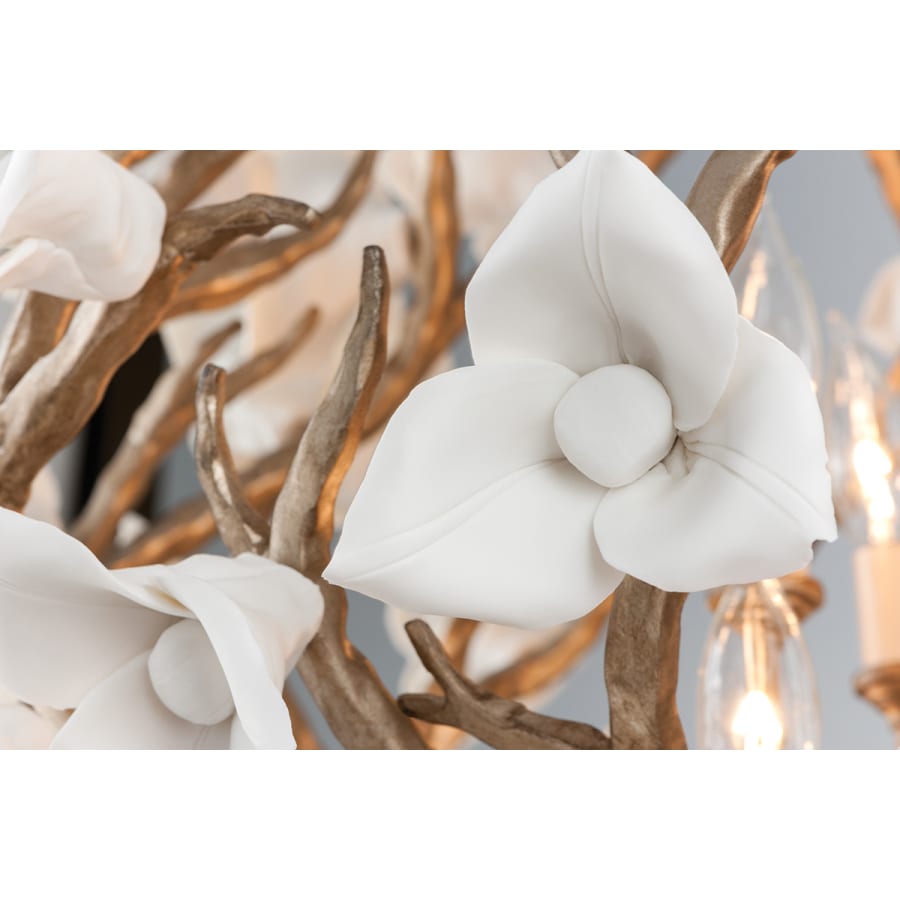 Corbett Lighting Lily 6 Light Dining Pendant with Hand-Crafted Iron