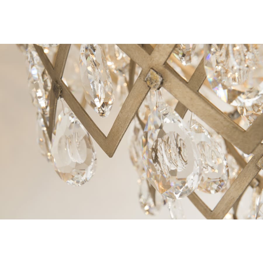 Corbett Lighting Tiara 7 Light 25-3/4" Wide Chandelier with Crystal Accents