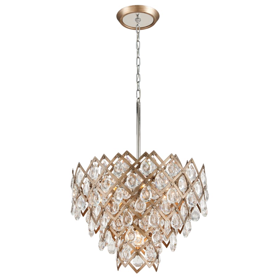 Corbett Lighting Tiara 7 Light 25-3/4" Wide Chandelier with Crystal Accents