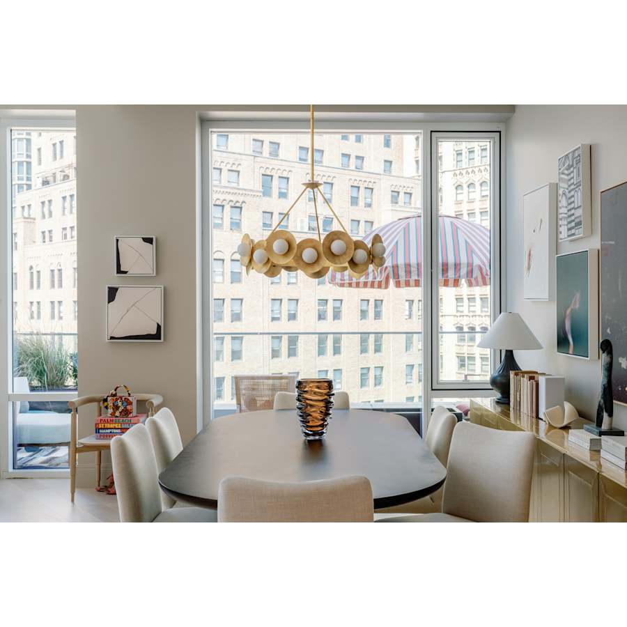 Corbett Lighting Emerald 16 Light 32" Wide Chandelier