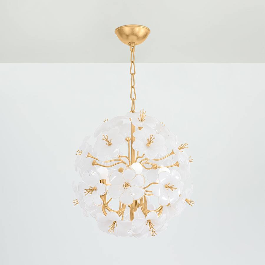 Corbett Lighting Hygea 6 Light 20" Wide Globe Chandelier