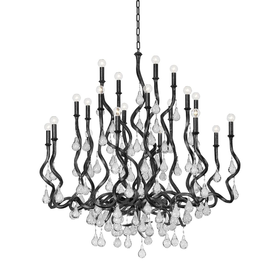 Corbett Lighting Aveline 20 Light 48" Wide Crystal Candle Style Chandelier