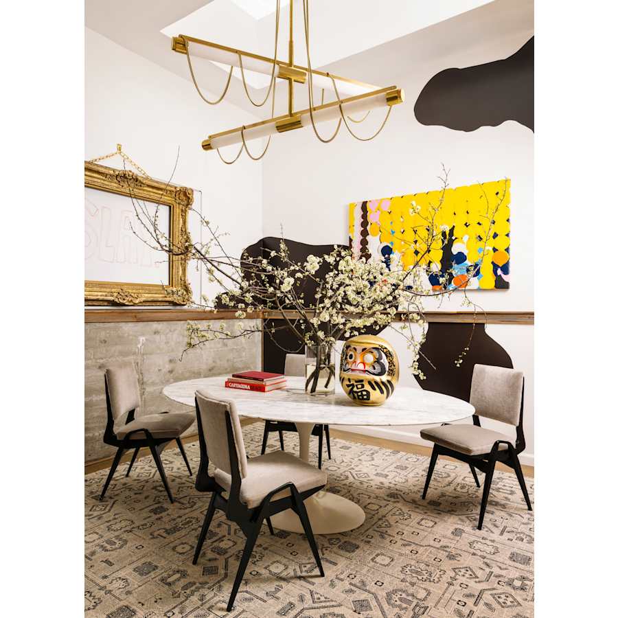 Corbett Lighting Lariat 48" Wide LED Linear Chandelier