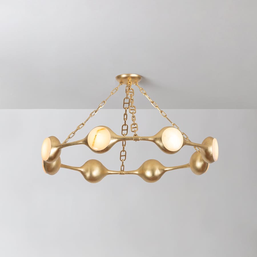 Corbett Lighting Riviere 40" Wide LED Ring Chandelier