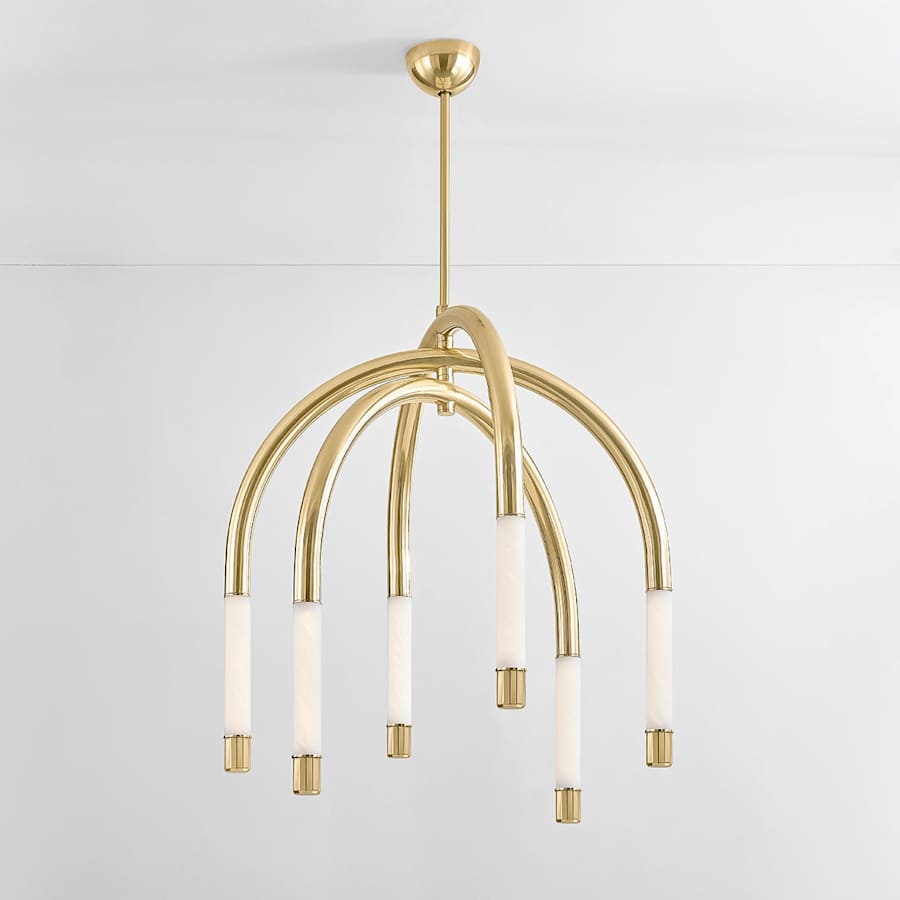 Corbett Lighting Zeme 34" Wide LED Abstract Chandelier