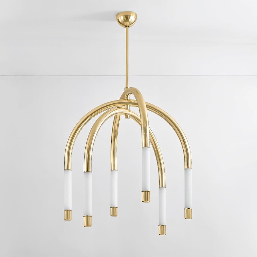 Corbett Lighting Zeme 34" Wide LED Abstract Chandelier