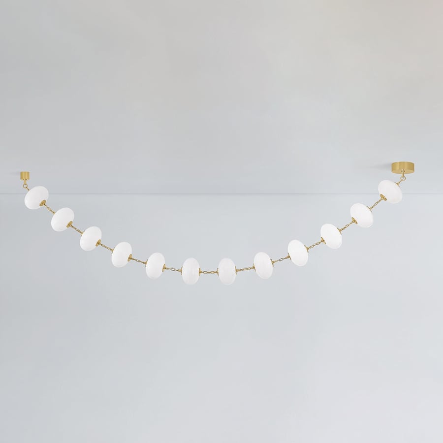 Corbett Lighting Nephele 138" Wide Linear Chandelier