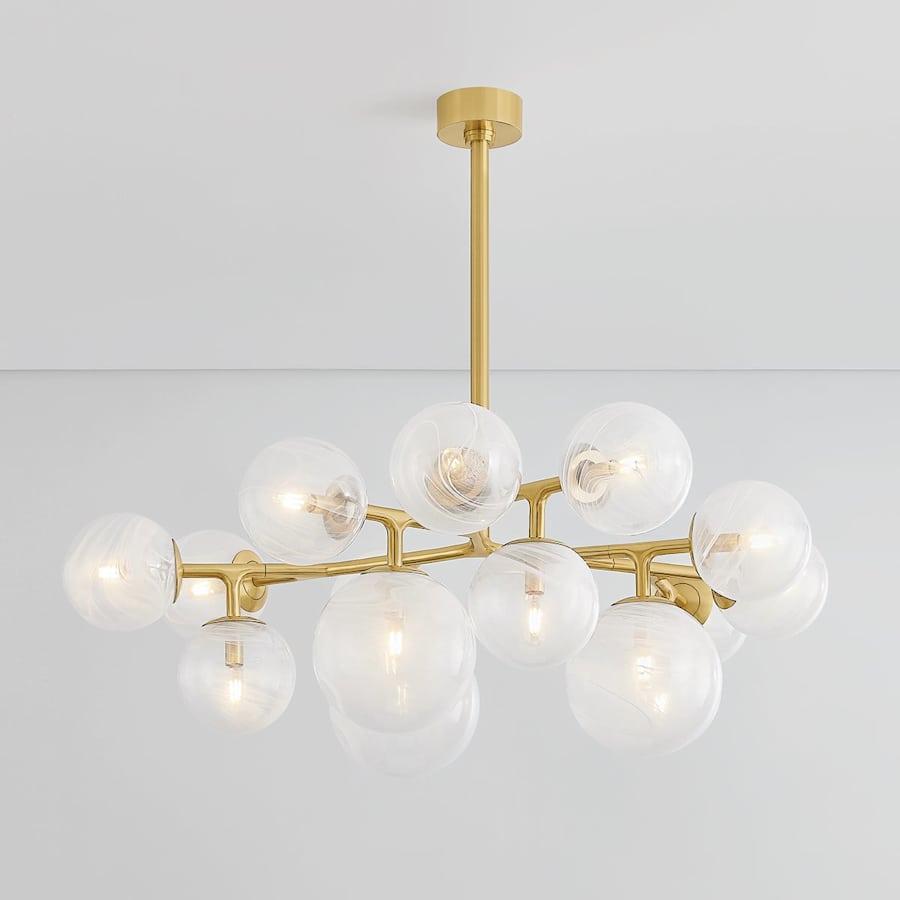 Corbett Lighting Glasgow 15 Light 46" Wide Chandelier