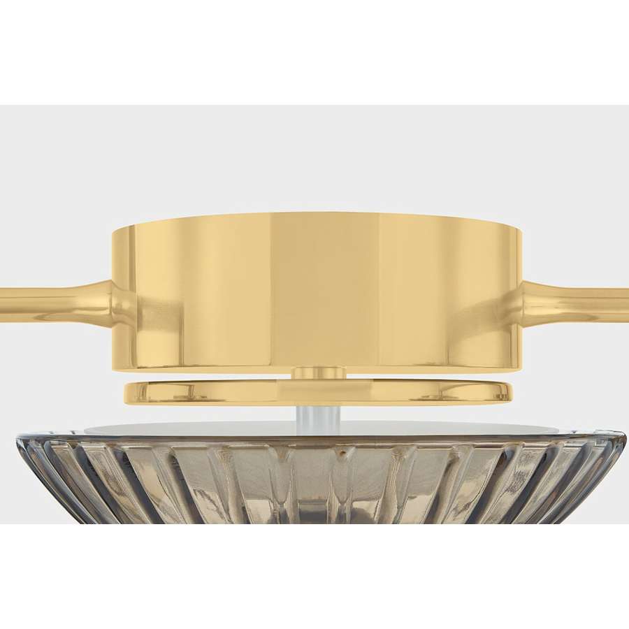 Corbett Lighting Birmingham 40" Tall LED Wall Sconce with Piastra Glass Shades
