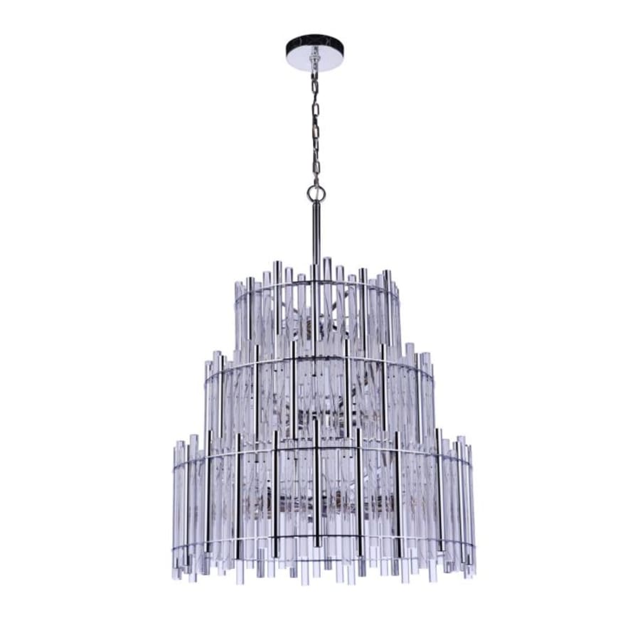 Craftmade Reveal 13 Light 28" Wide Waterfall Chandelier