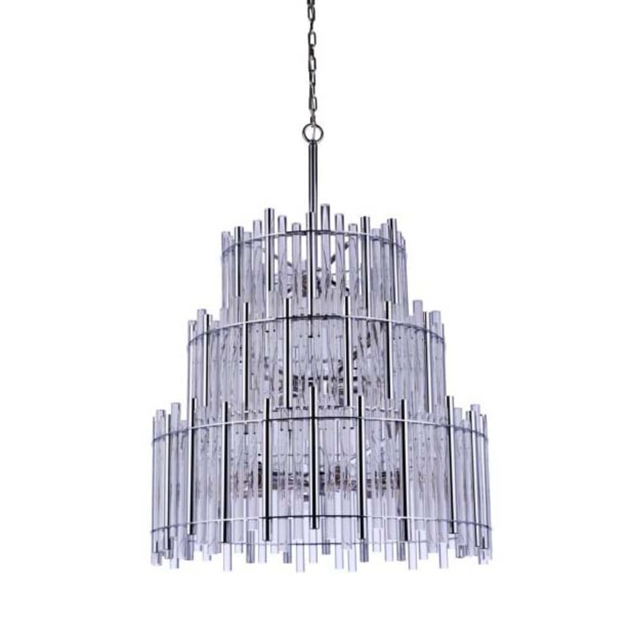 Craftmade Reveal 13 Light 28" Wide Waterfall Chandelier
