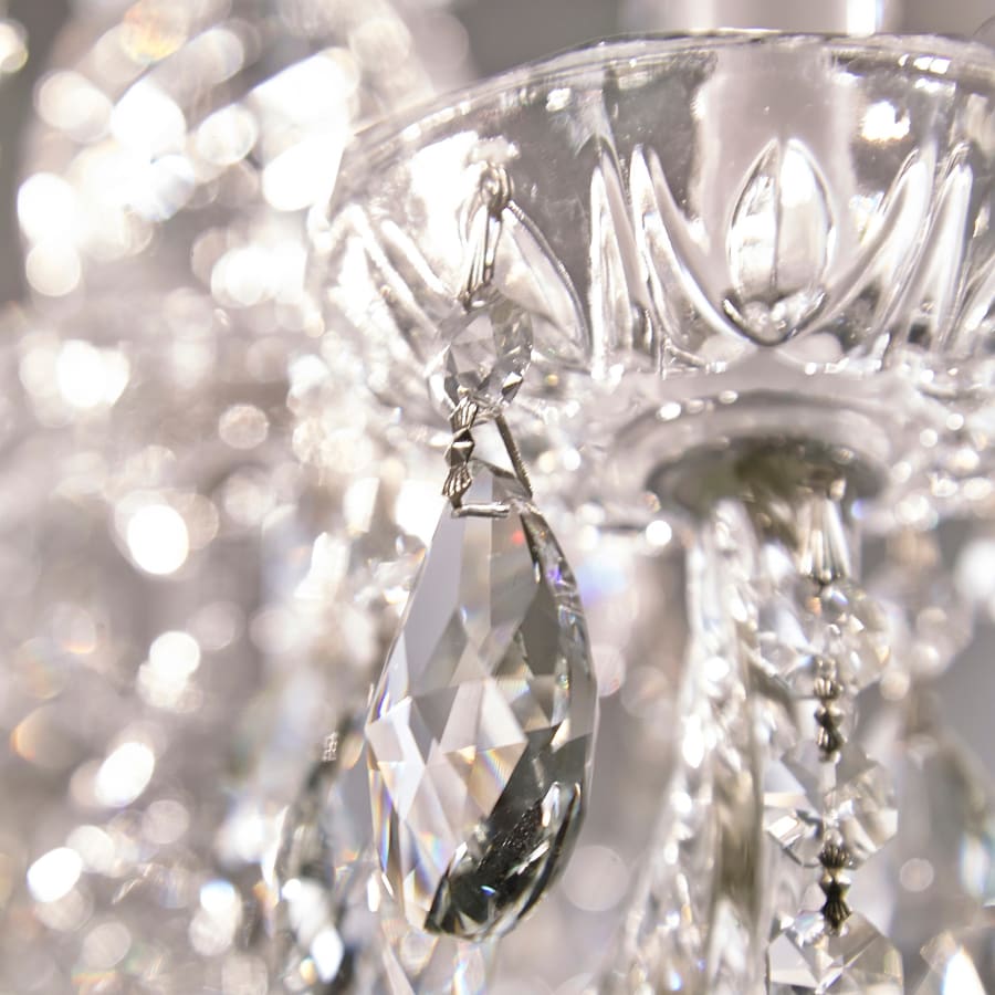 Crystorama Lighting Group Traditional Crystal 10 Light 26" Wide Crystal Chandelier with Swarovski Spectra Crystal Accents