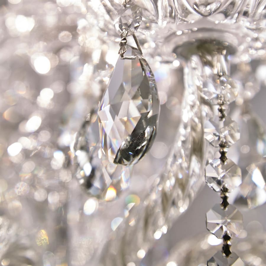 Crystorama Lighting Group Traditional Crystal 12 Light 31" Wide Crystal Chandelier with Swarovski Strass Crystal Accents
