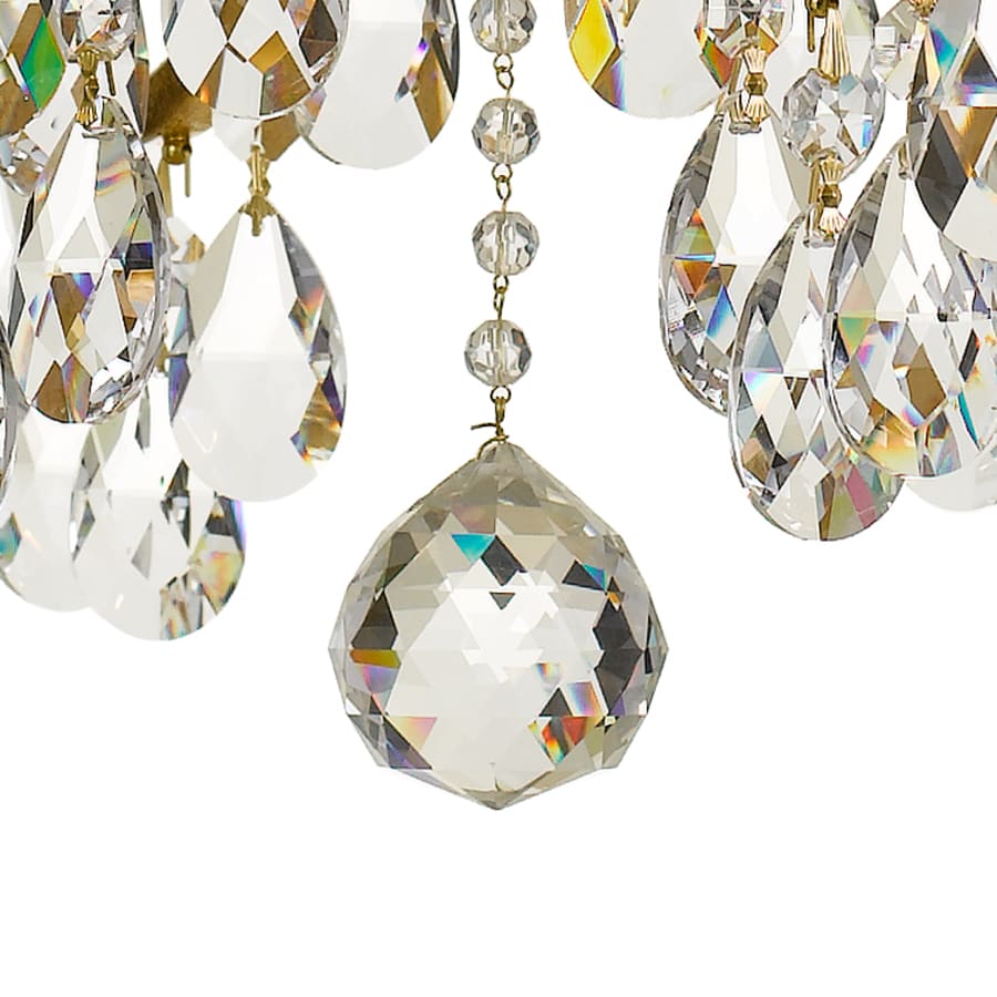 Crystorama Lighting Group Bridgehampton 8 Light 28" Wide Crystal Chandelier with Swarovski Strass Crystal Accents