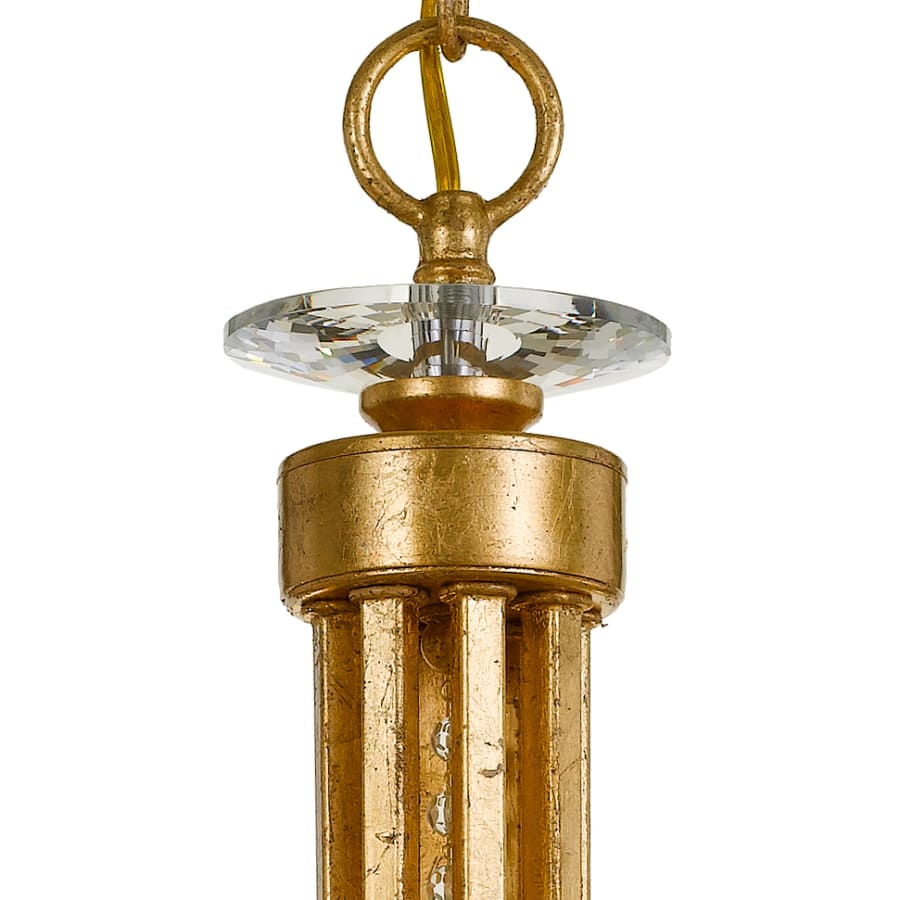 Crystorama Lighting Group Bridgehampton 8 Light 28" Wide Crystal Chandelier with Swarovski Strass Crystal Accents