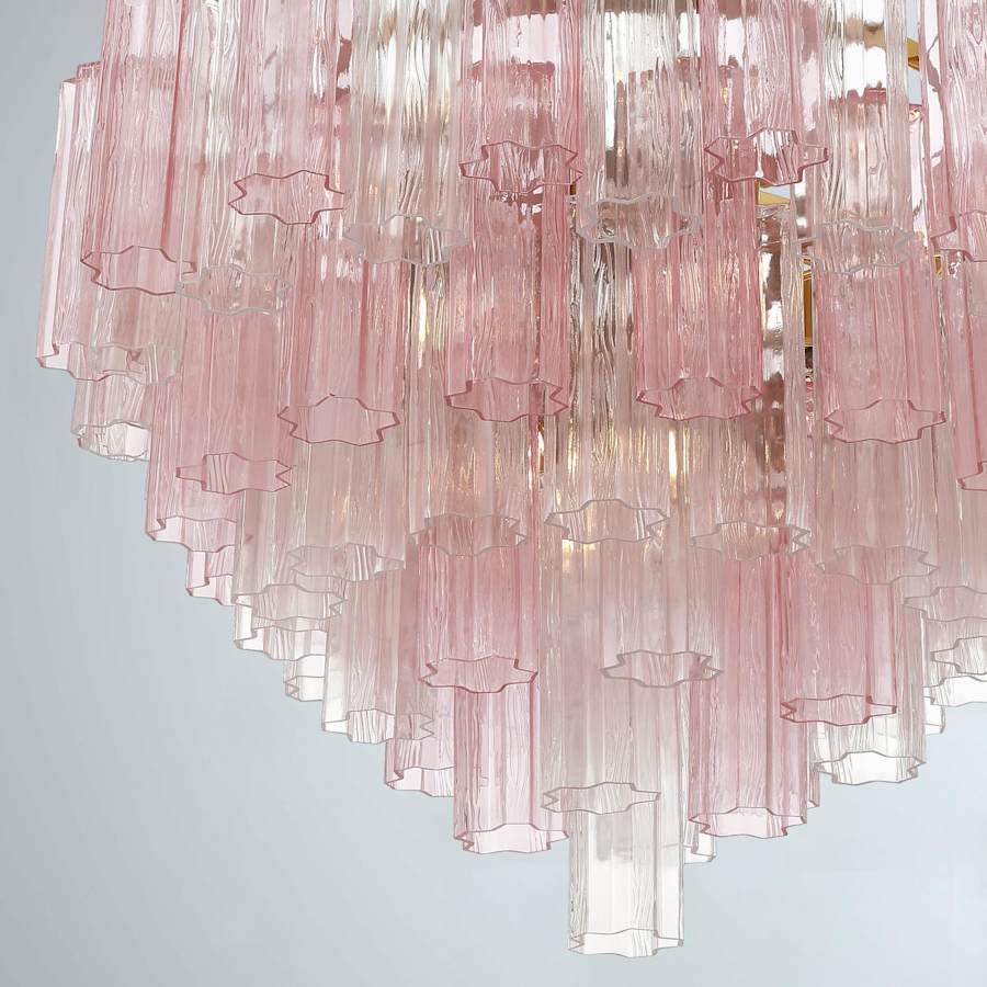 Crystorama Lighting Group Addis 16 Light 32" Wide Chandelier with Spring Tronchi Glass
