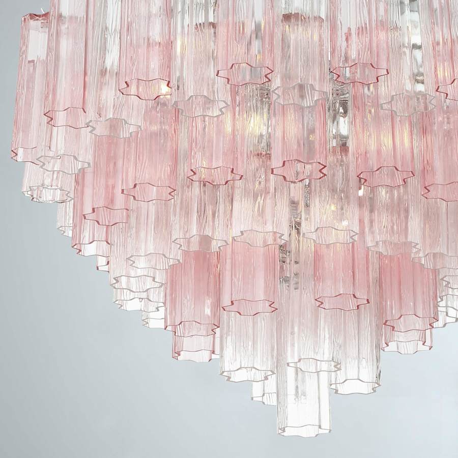 Crystorama Lighting Group Addis 16 Light 32" Wide Chandelier with Spring Tronchi Glass